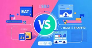 E-A-T vs. Theme-Trust-Traffic: Hai Khái Niệm SEO Quan Trọng, Sự Khác Biệt và Tương Quan